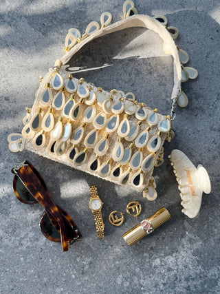 Champagne Drip Purse