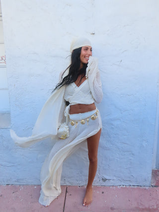 Golden Tide Shell Belt