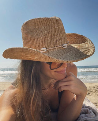 Golden Coast Shell Cowboy Hat