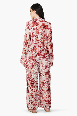 Rosé Palms Velvet Set