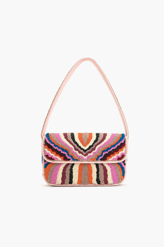 Soho Stripe Beaded Bag