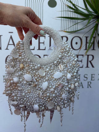 Ocean Pearl Shell Bag
