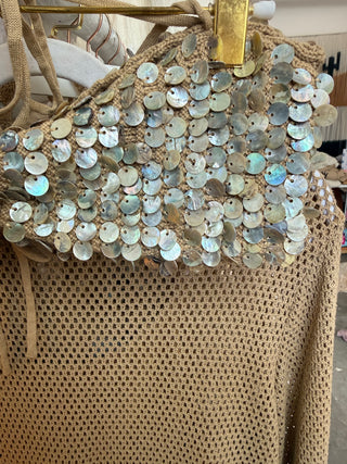 Ocean Shell Crochet Bandeau