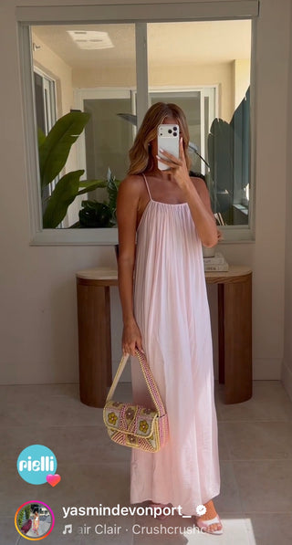 Golden Bloom Beaded Bag