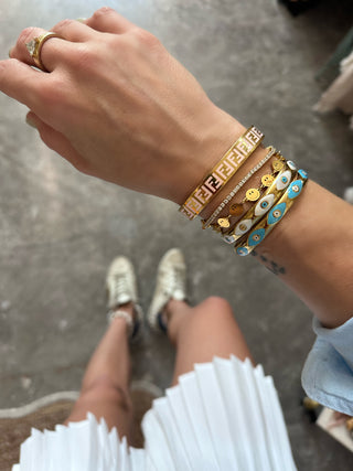 Mykonos Gold Bangles