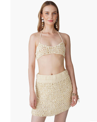 Pearly Crochet Mini