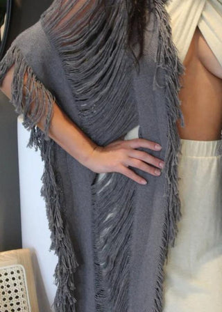 Tulum Marble Gray Kimono