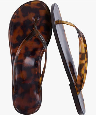Glass Tide Jelly Flip Flops