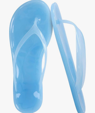 Glass Tide Jelly Flip Flops