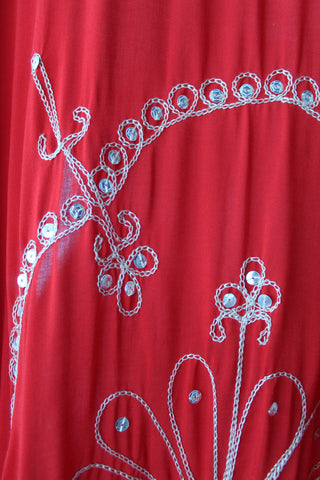 Scarlet Bloom Kimono