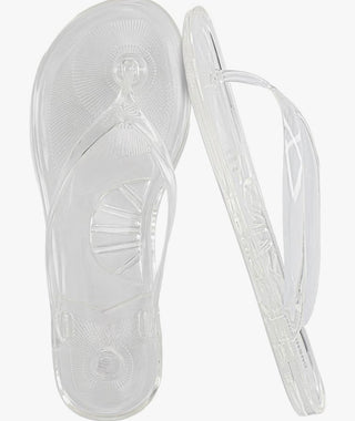 Glass Tide Jelly Flip Flops