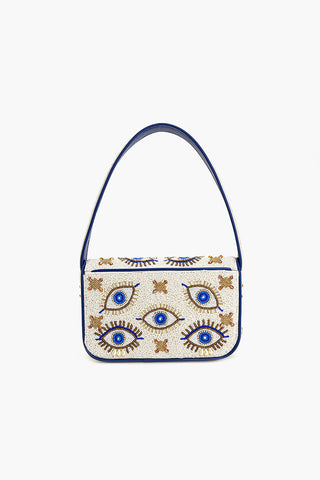 Santorini Eye Beaded Bag