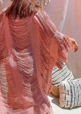 Tulum Rosé Kimono