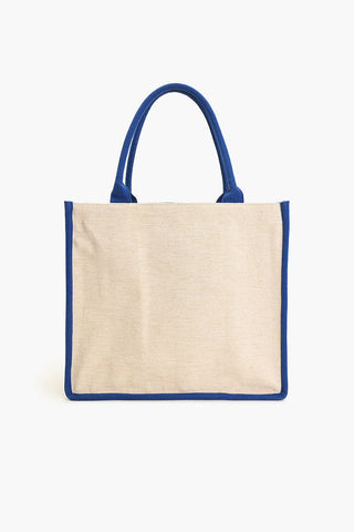 Santorini Evil Eye Beaded Tote