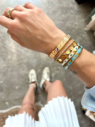 Mykonos Gold Bangles