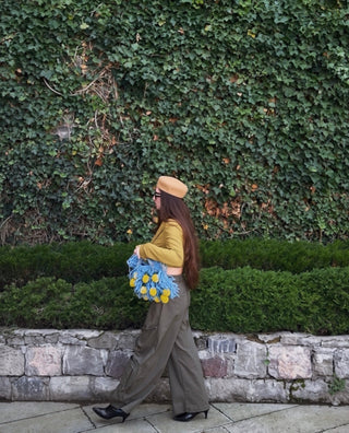 Limoncello Fringe Clutch to Purse