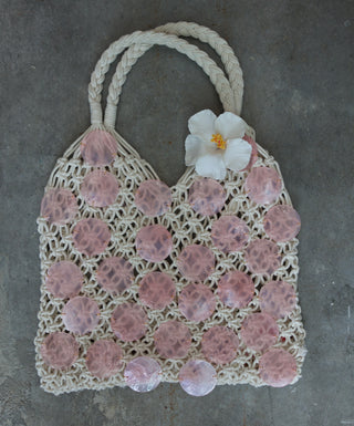 Pink Shell Lagoon Tote