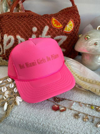 Hot Girls Do Pilates Trucker Hat