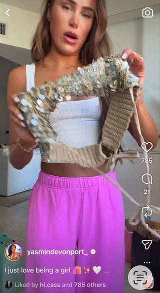 Ocean Shell Crochet Bandeau