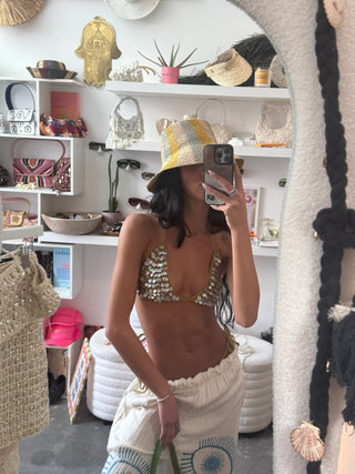 Emerald Shell Crochet Bikini