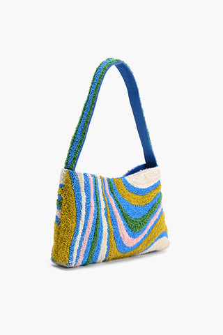 Tidal Garden Beaded Bag