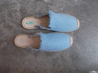Denim Drift Espardrilles