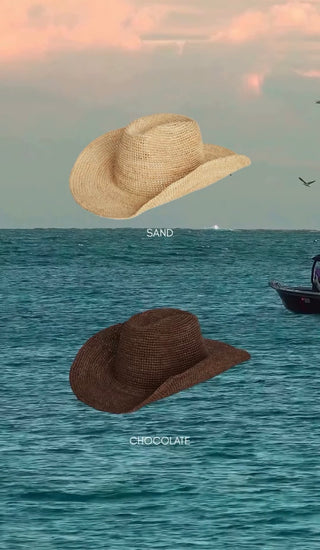 Raffia Beach Rodeo Hats