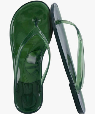 Glass Tide Jelly Flip Flops