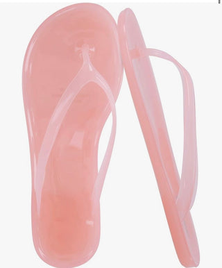 Glass Tide Jelly Flip Flops