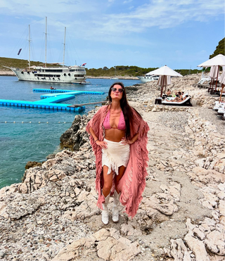 Tulum Rosé Kimono