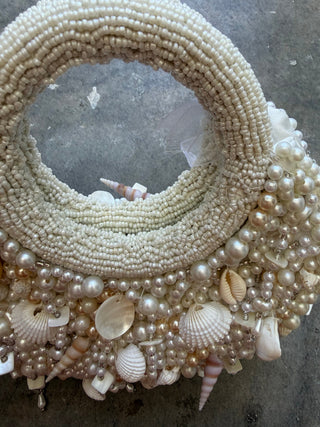 Ocean Pearl Shell Bag