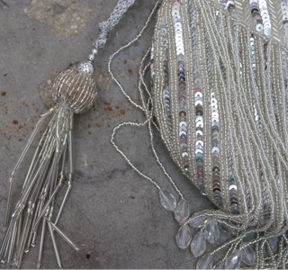 Crystal Cascade Evening Bag