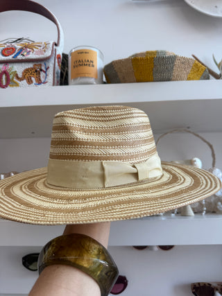 Sand Dune Raffia Fedora