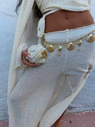 Golden Tide Shell Belt