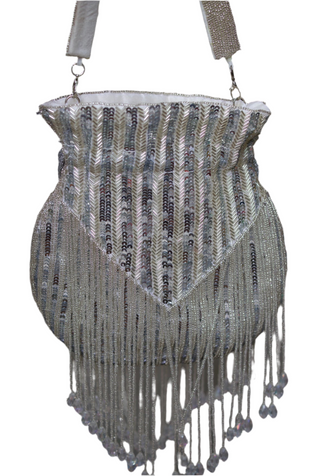 Crystal Cascade Evening Bag