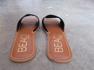 Midnight Suede Slide