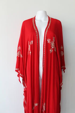 Scarlet Bloom Kimono