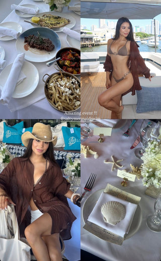 Golden Coast Shell Cowboy Hat