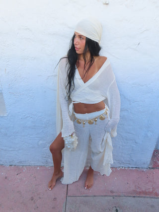 Golden Tide Shell Belt