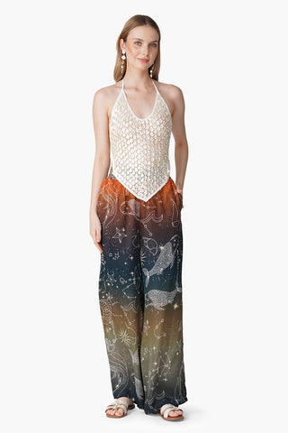 Sea Pearl Shell Halter Top