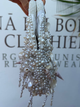 Ocean Pearl Shell Bag