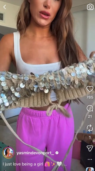 Ocean Shell Crochet Bandeau