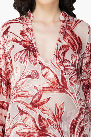 Rosé Palms Velvet Set