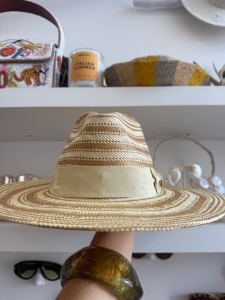 Sand Dune Raffia Fedora
