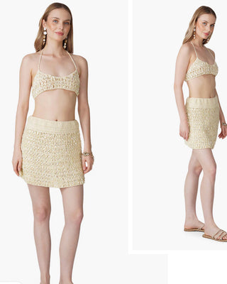 Pearly Crochet Mini