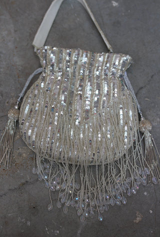 Crystal Cascade Evening Bag