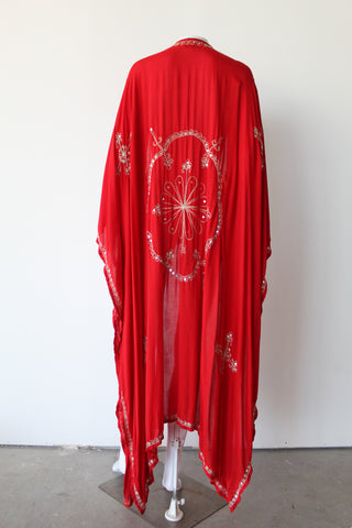 Scarlet Bloom Kimono