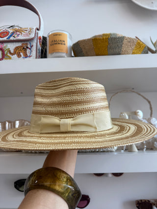 Sand Dune Raffia Fedora