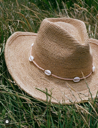 Golden Coast Shell Cowboy Hat