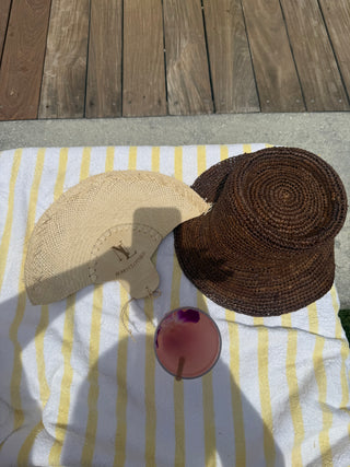 Raffia Coast Bucket Hats